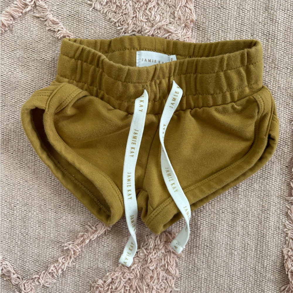 Jamie Kay Mustard yellow Bbay Shorts